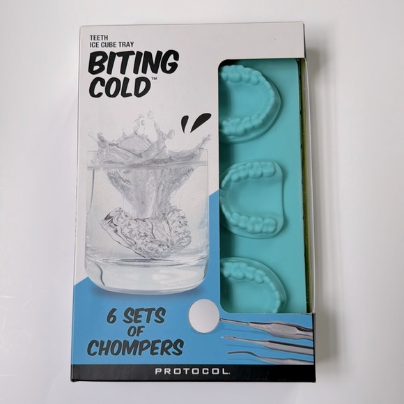 Protocol Biting Cold Teeth Ice Cube Tray NWT - Picture 5 of 15